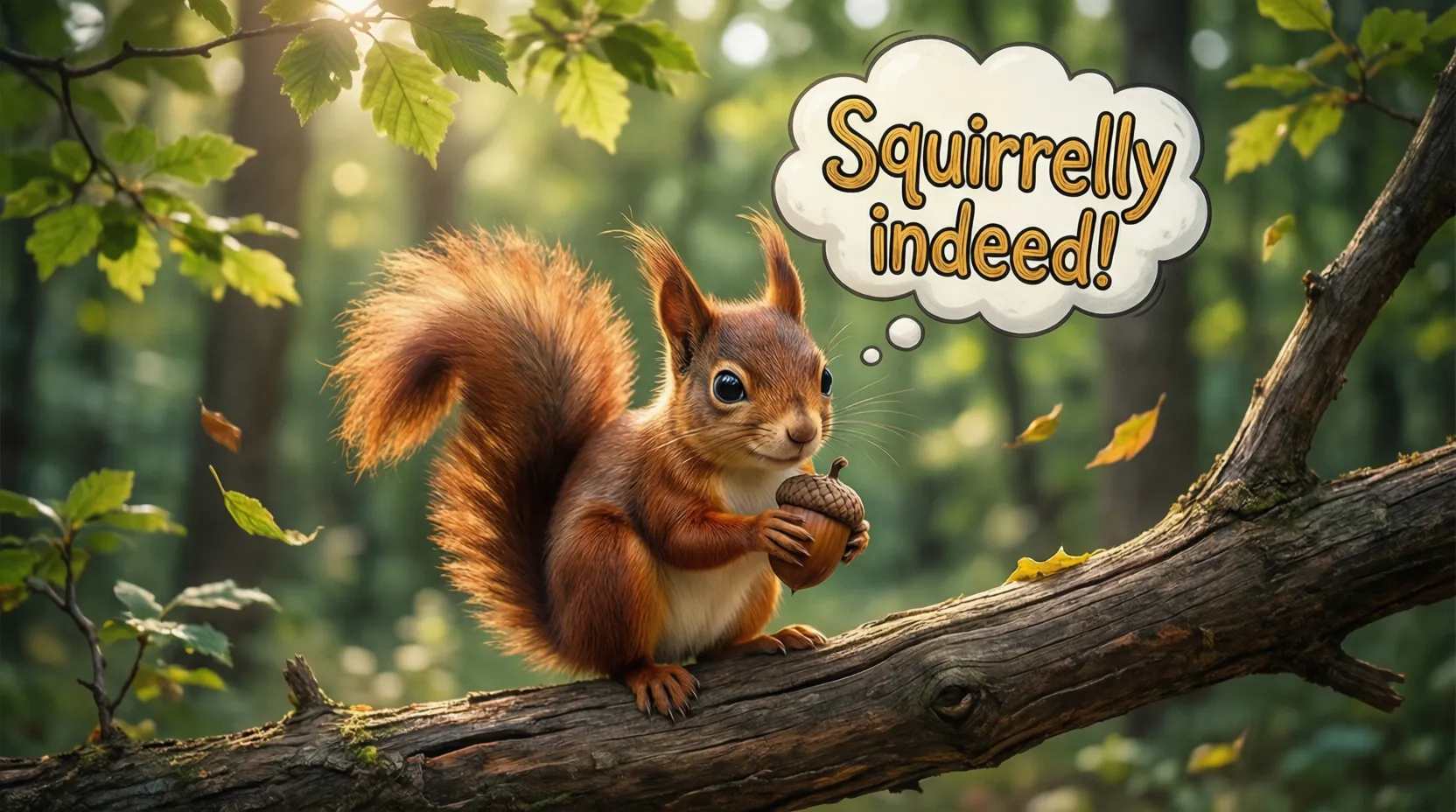 Squirrel Puns