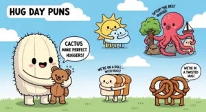 Hug Day Puns